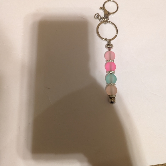 Translucent multicolored stick keychain - Picture 1 of 3